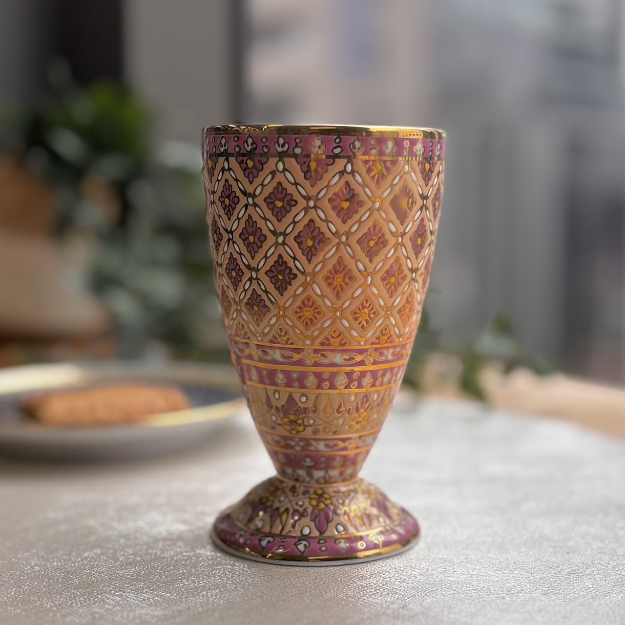 【ベンジャロン焼き】ワイングラス