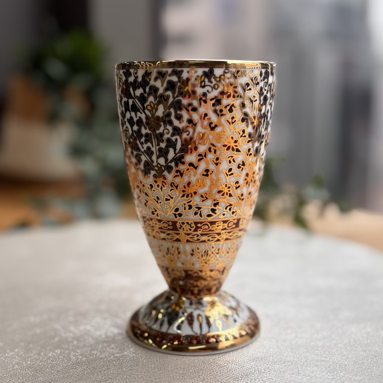 【ベンジャロン焼き】ワイングラス