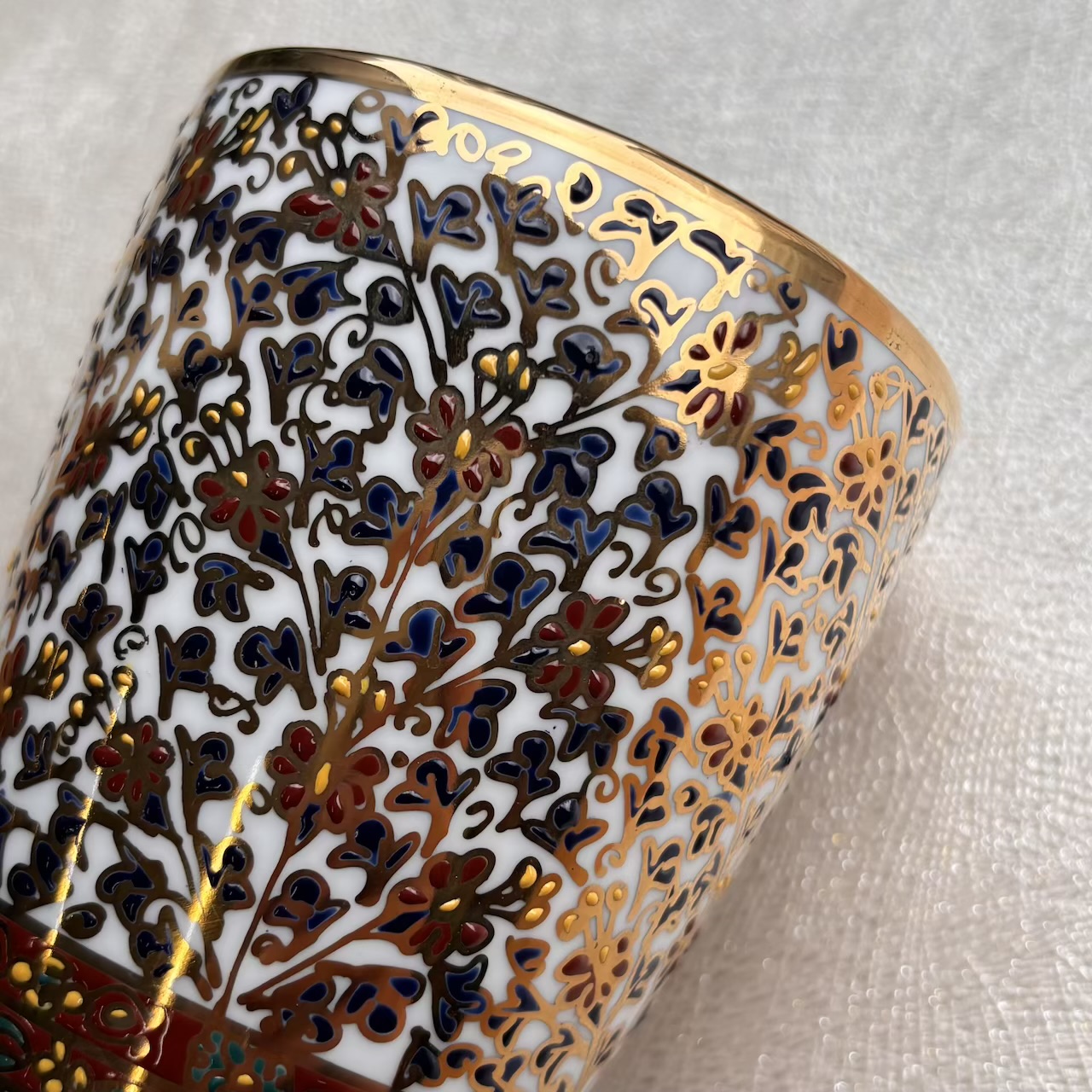 【ベンジャロン焼き】ワイングラス