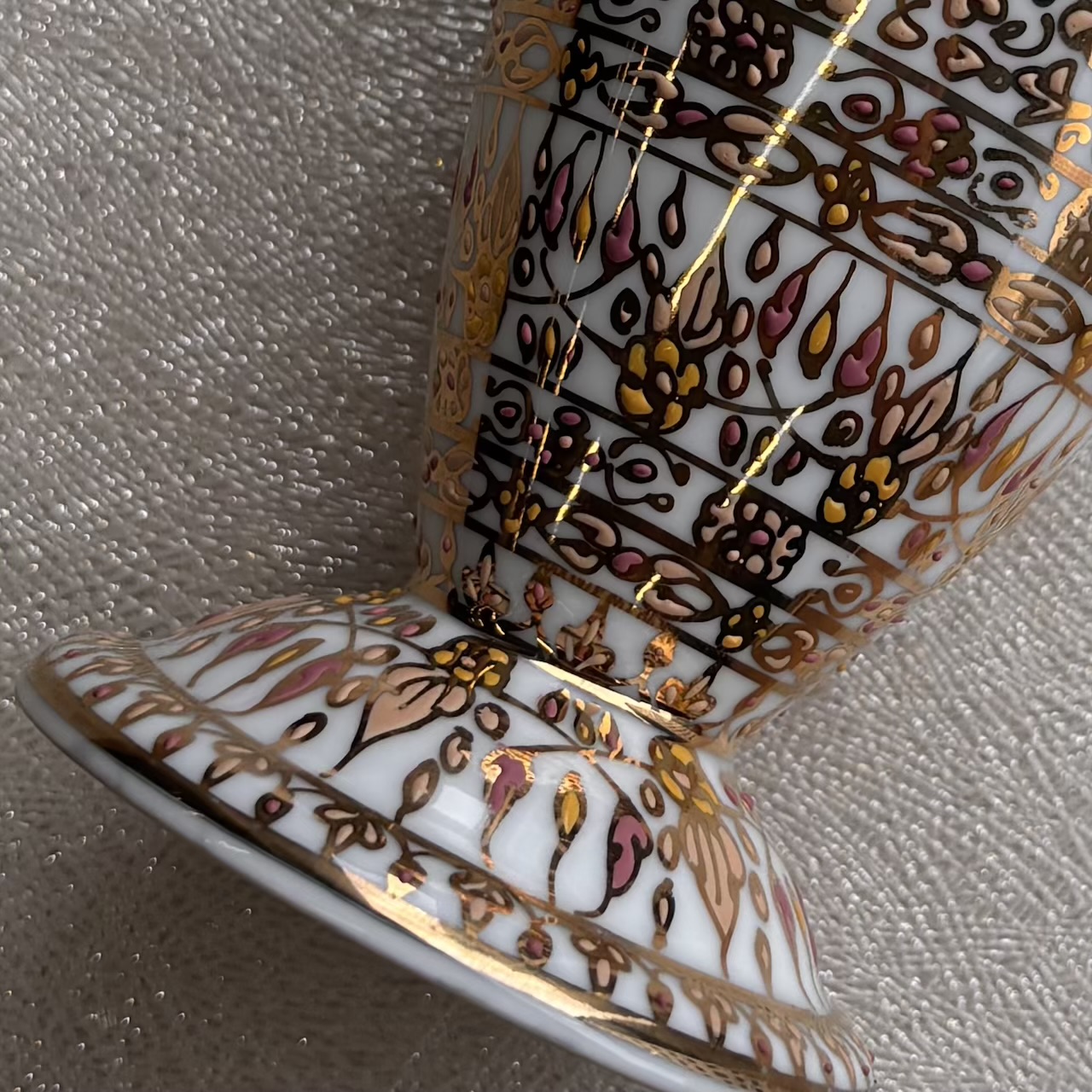 【ベンジャロン焼き】ワイングラス(シャイニー)