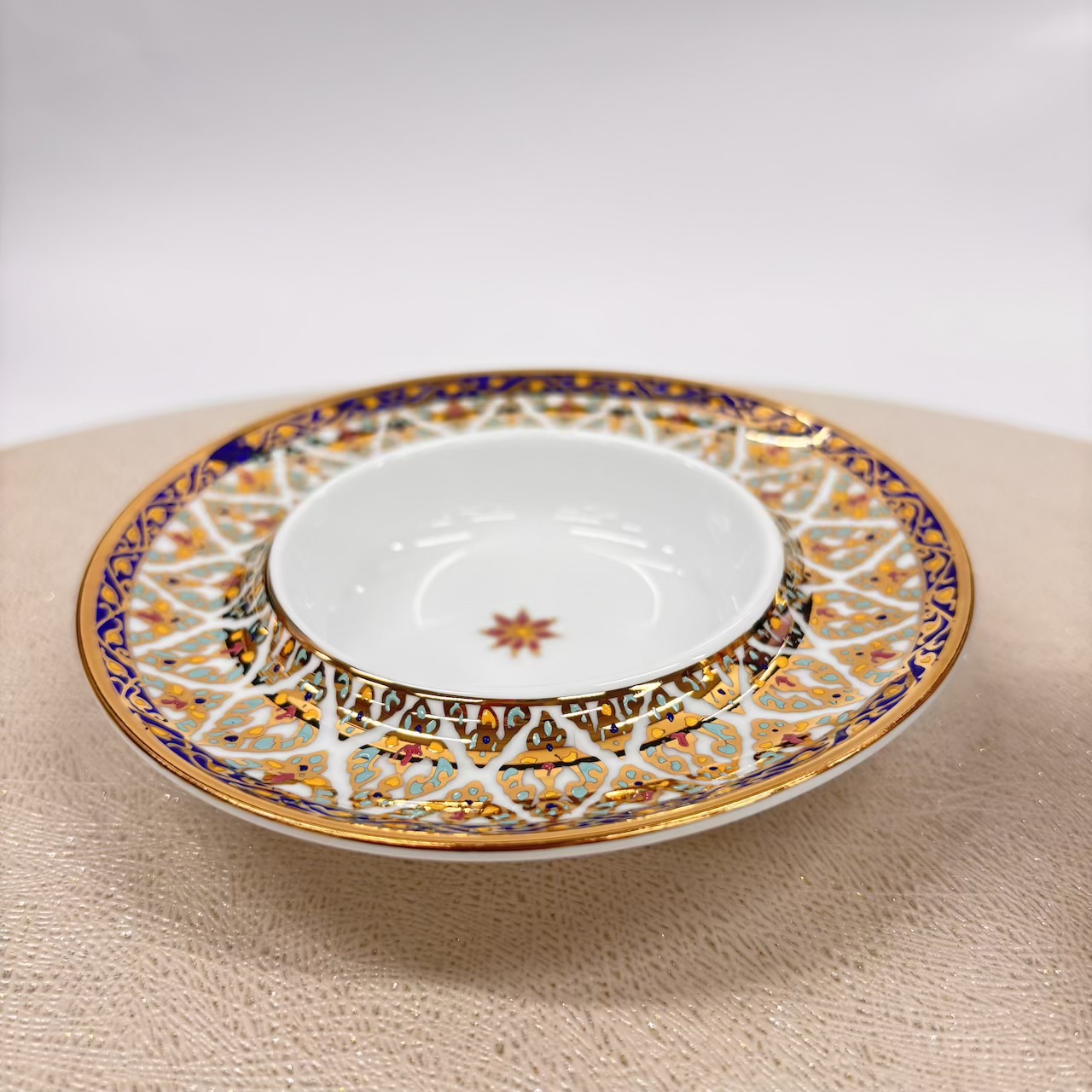 【ベンジャロン焼き】カップ&ソーサー_798