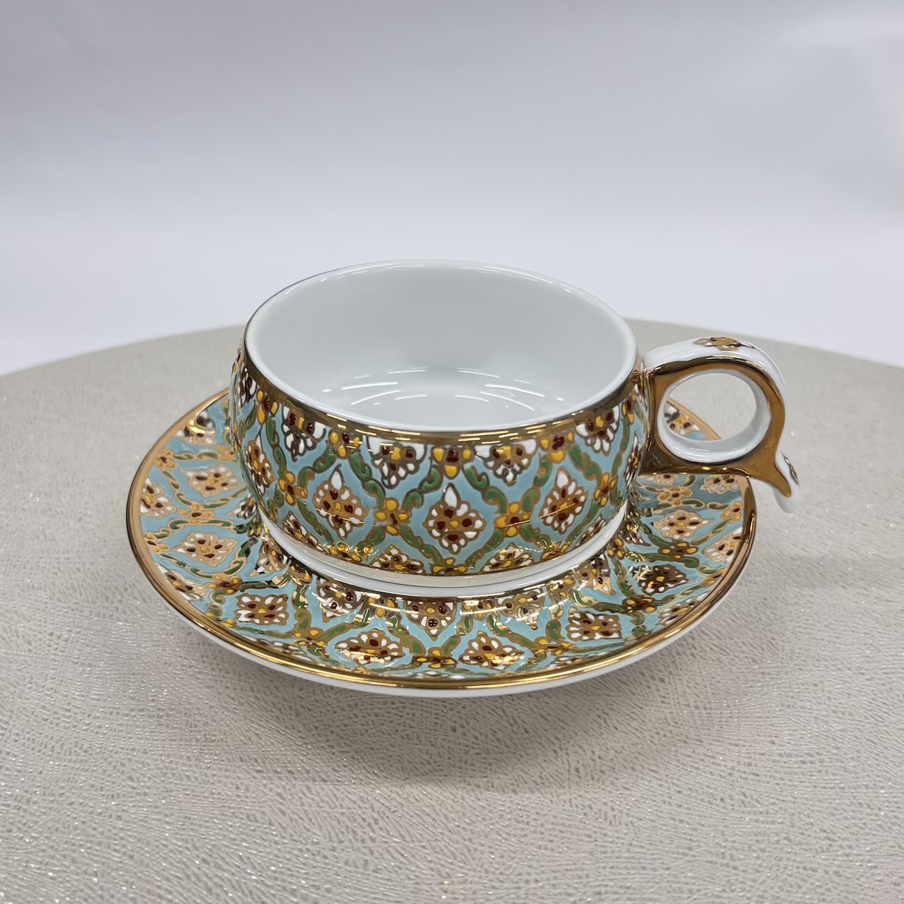 【ベンジャロン焼き】カップ&ソーサー_799