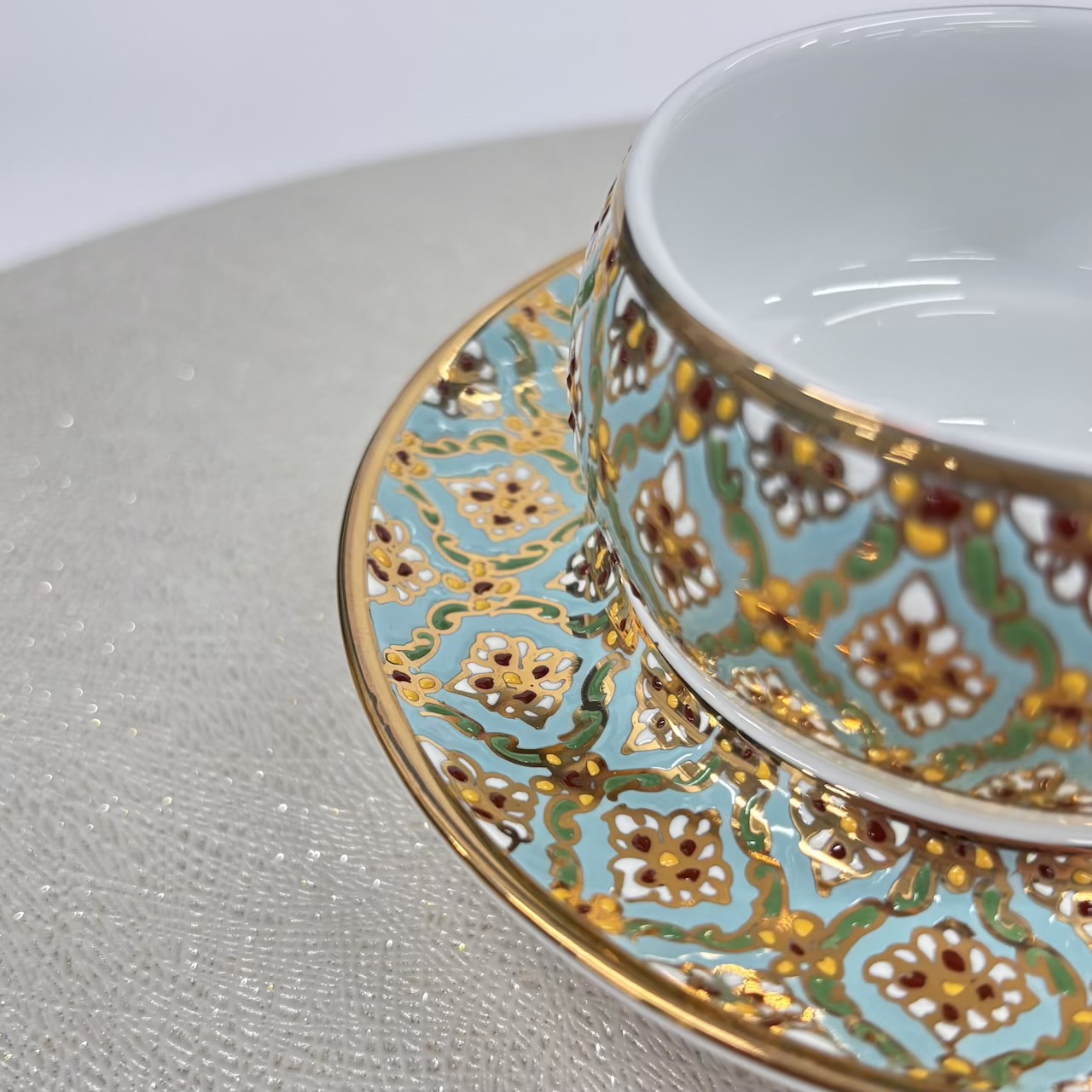 【ベンジャロン焼き】カップ&ソーサー_799