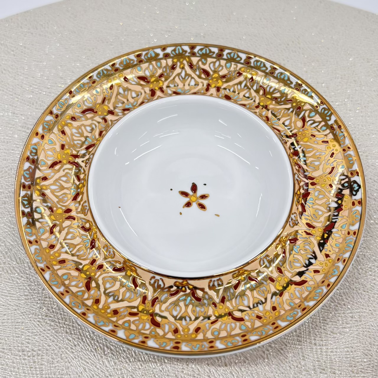 【ベンジャロン焼き】カップ&ソーサー_801