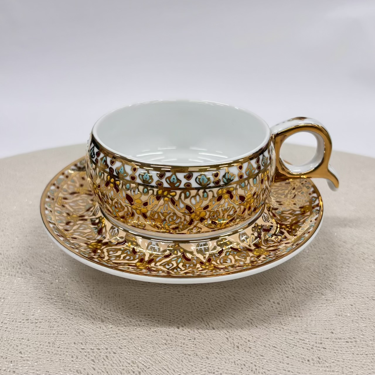 【ベンジャロン焼き】カップ&ソーサー_801