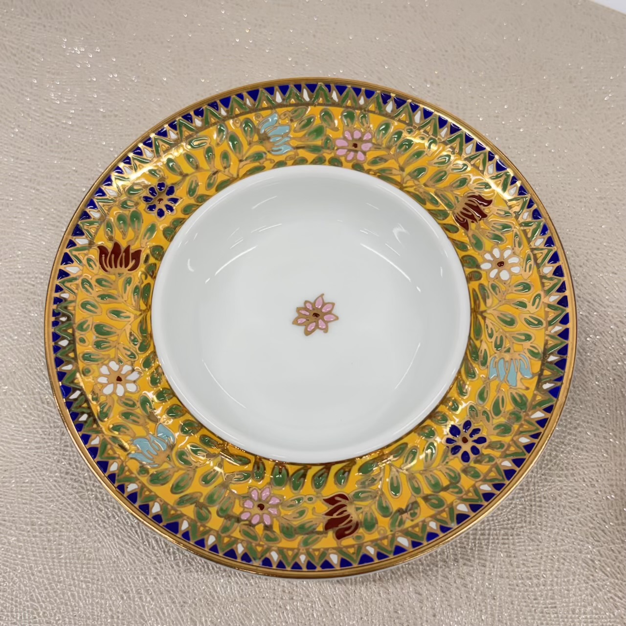 【ベンジャロン焼き】カップ&ソーサー_803