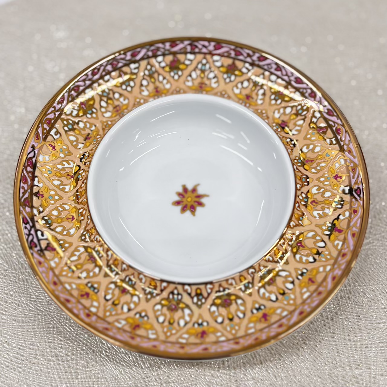 【ベンジャロン焼き】カップ&ソーサー_805