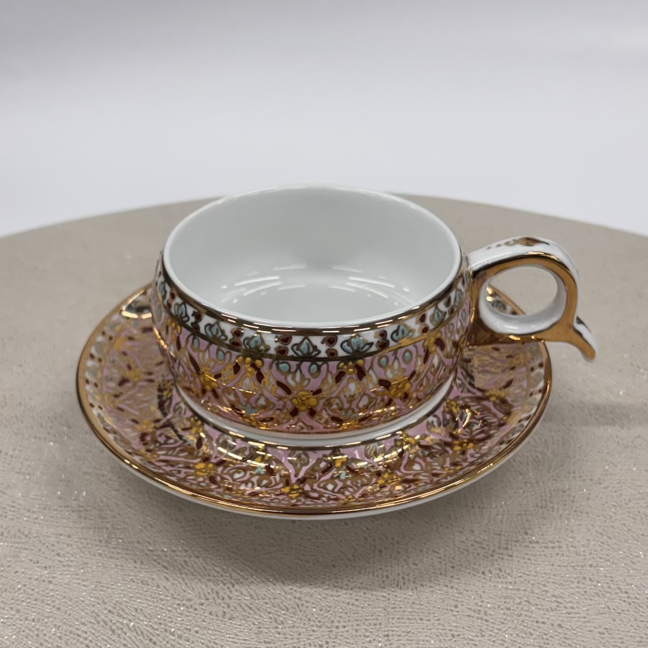 【ベンジャロン焼き】カップ&ソーサー_806