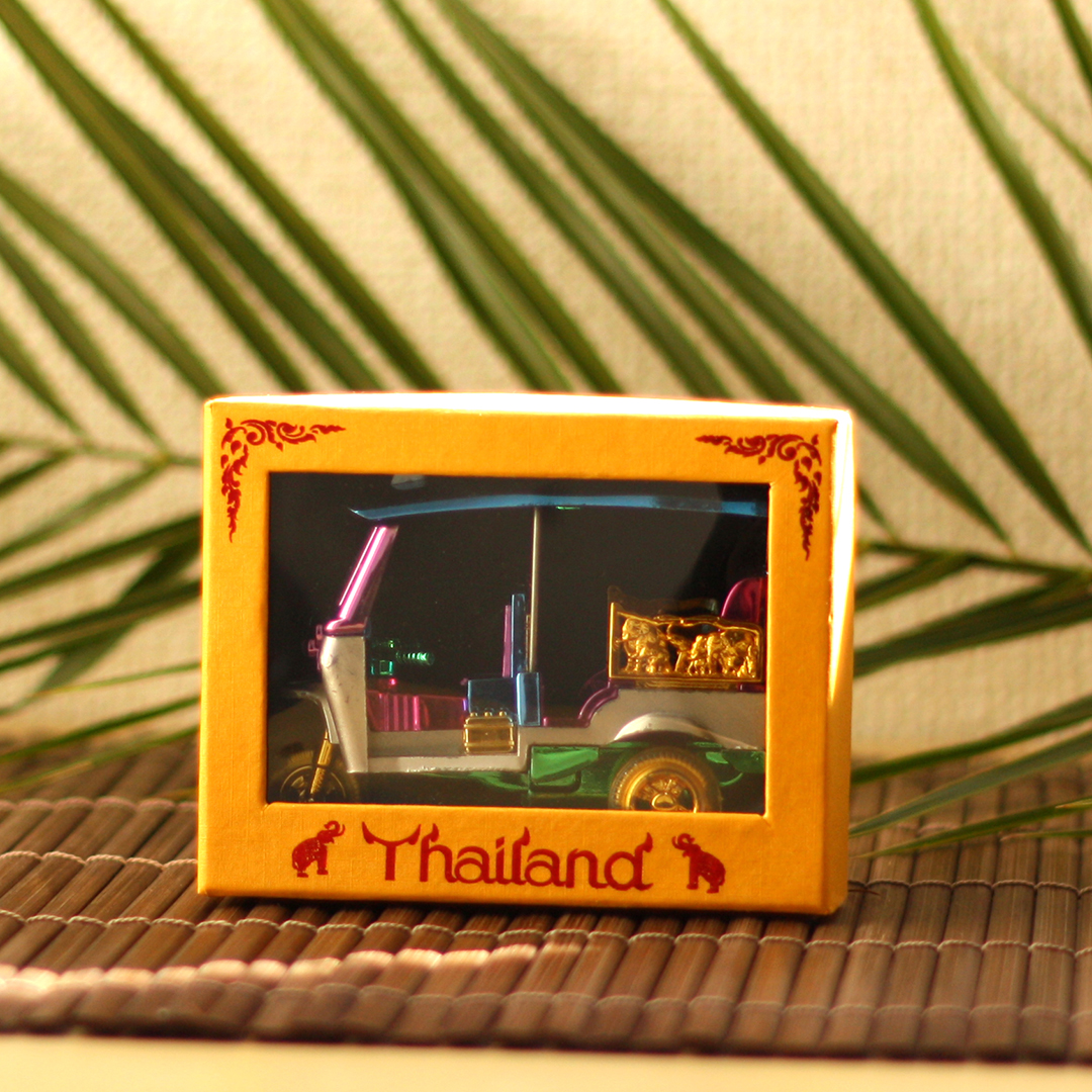 トゥクトゥクの置物（カラフル:大）