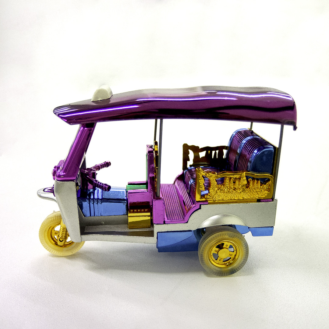 トゥクトゥクの置物（カラフル:大）