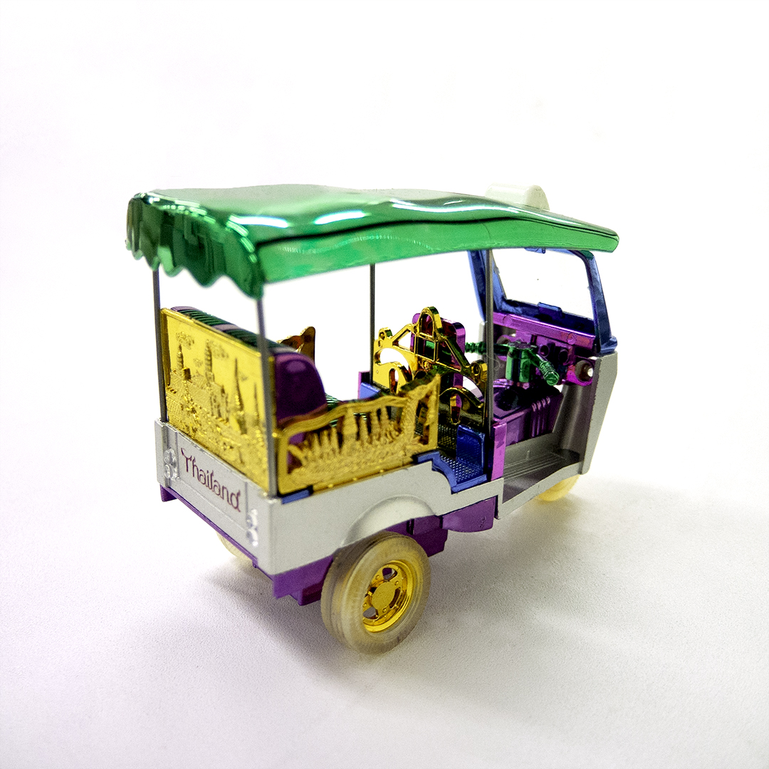 トゥクトゥクの置物（カラフル:大）