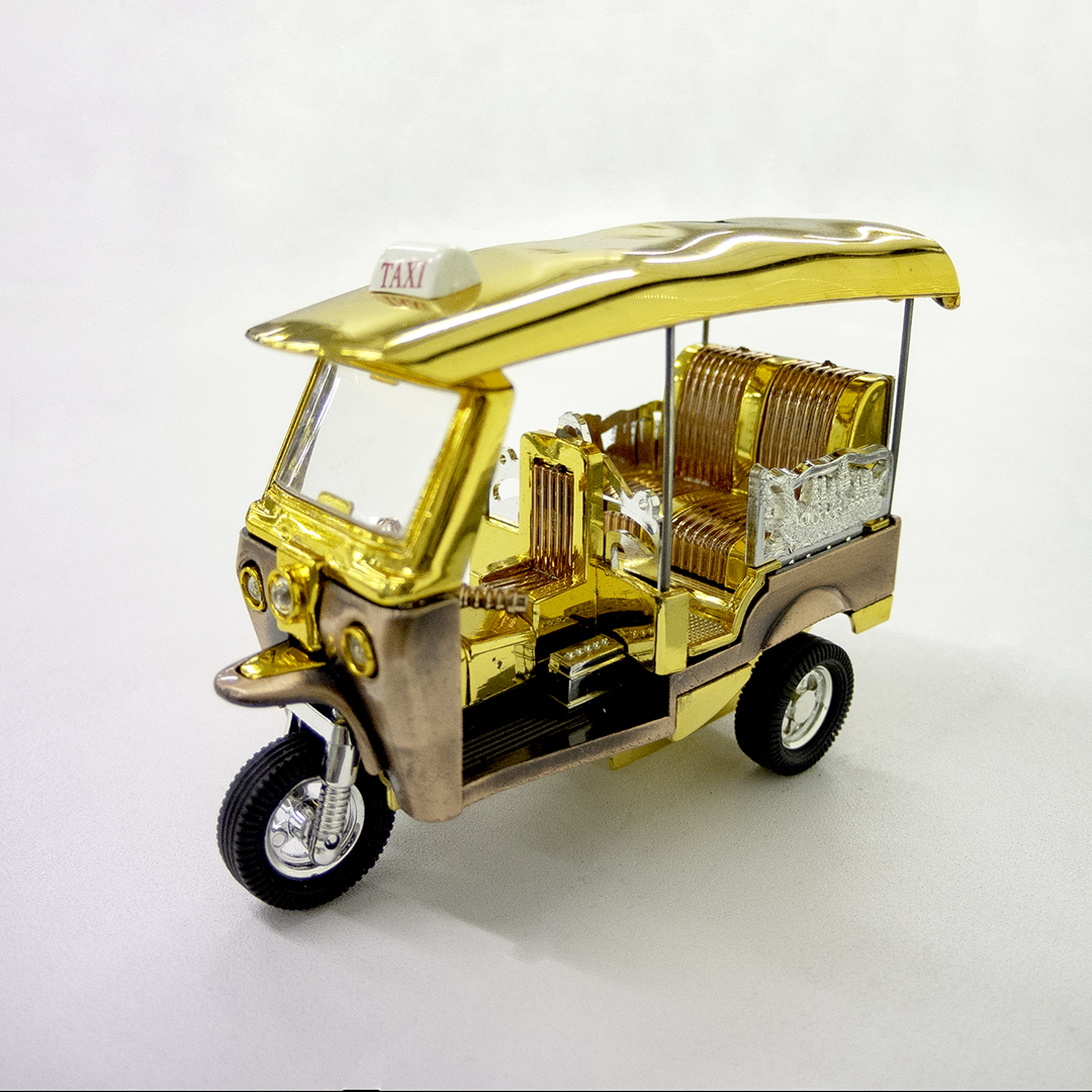 トゥクトゥクの置物（カラフル:大）