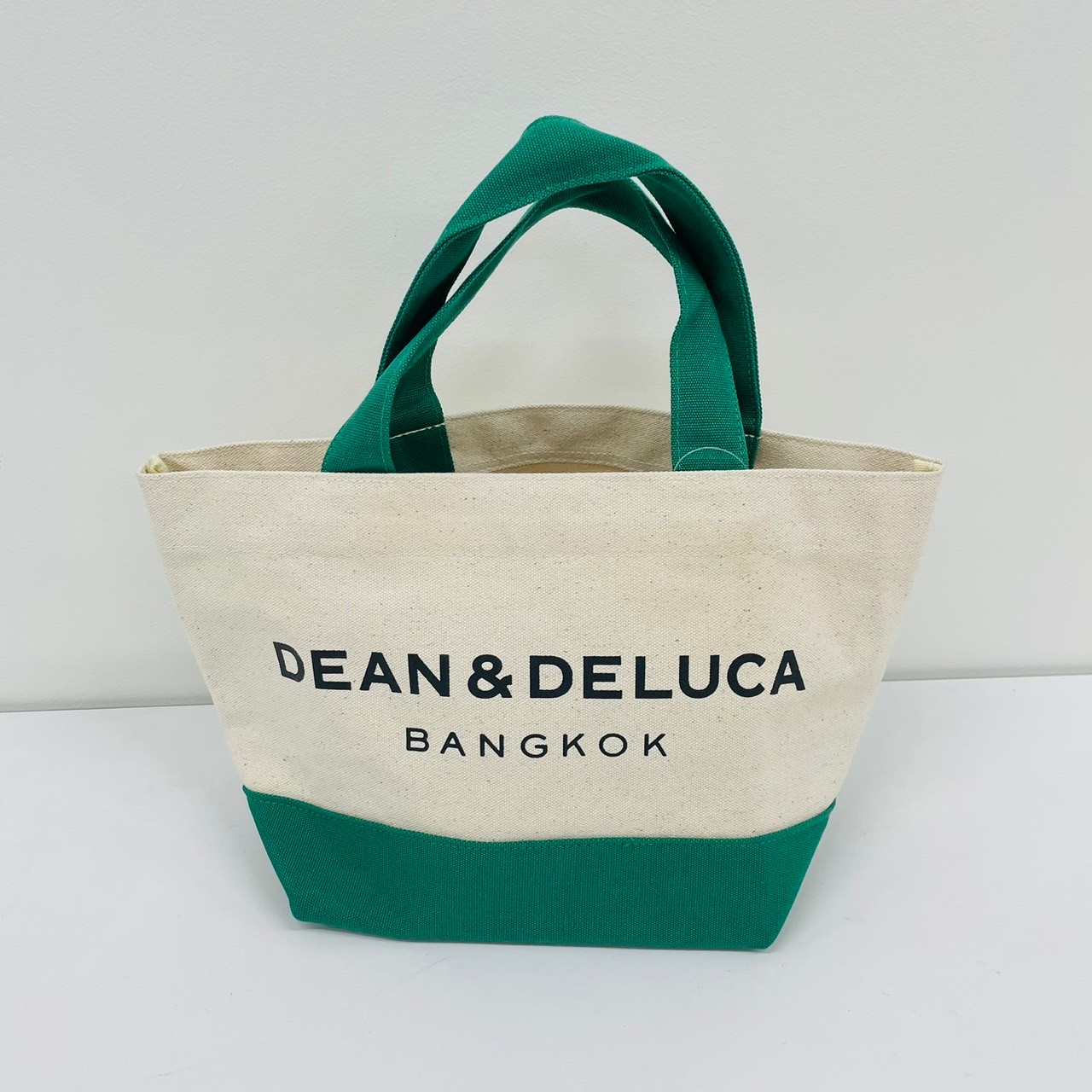 【DEAN＆DELUCA】キャンバストートバッグ_GRN　タイ限定