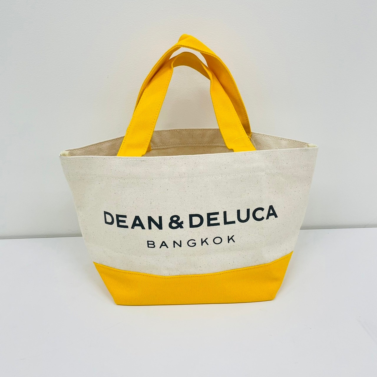 【DEAN&DELUCA】キャンバストートバッグ_YEL タイ限定