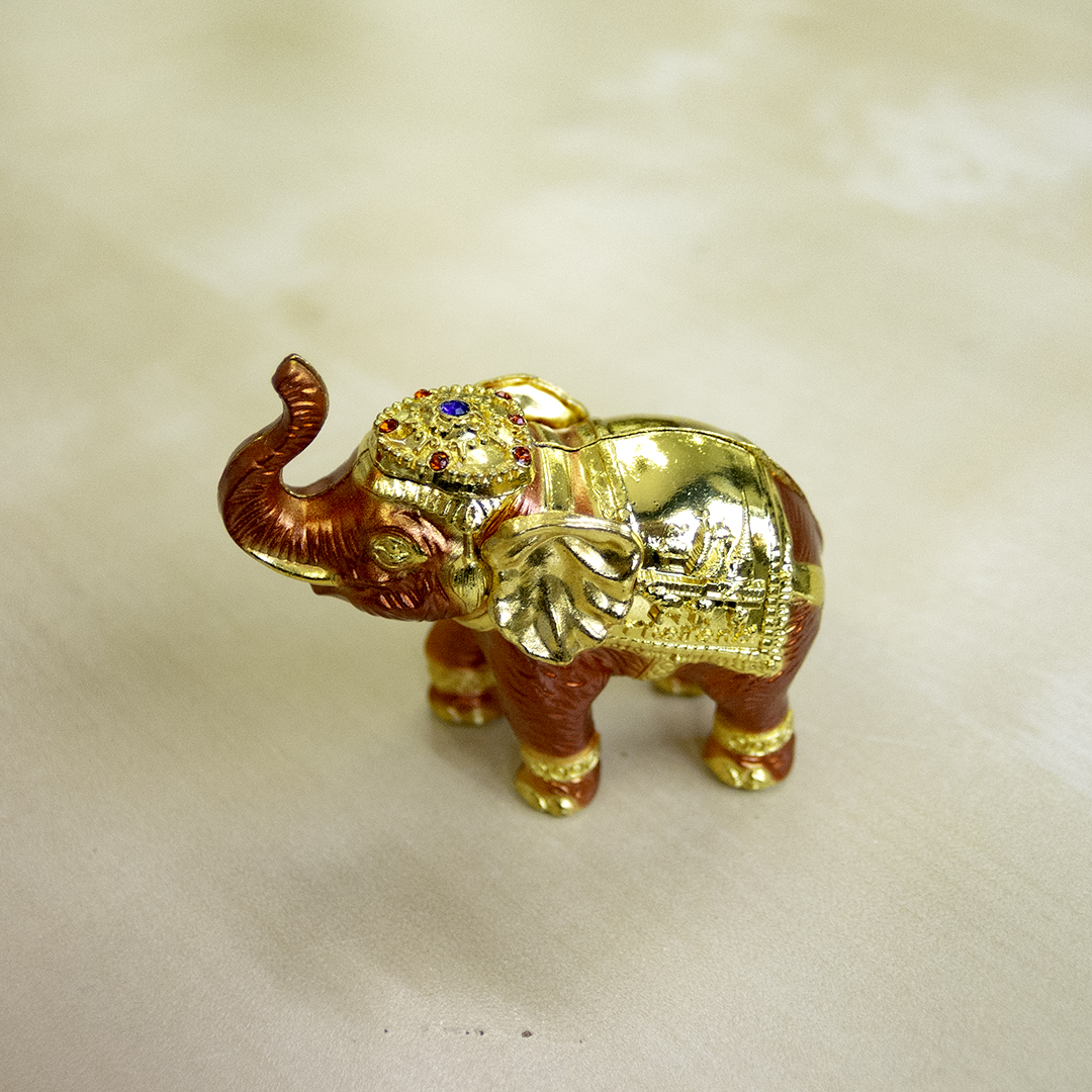 ゾウの置物（小）箱付き