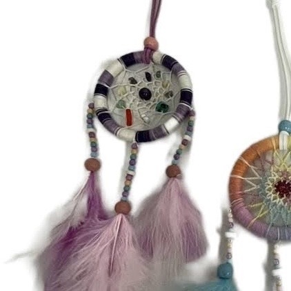 ドリームキャッチャー カラフル