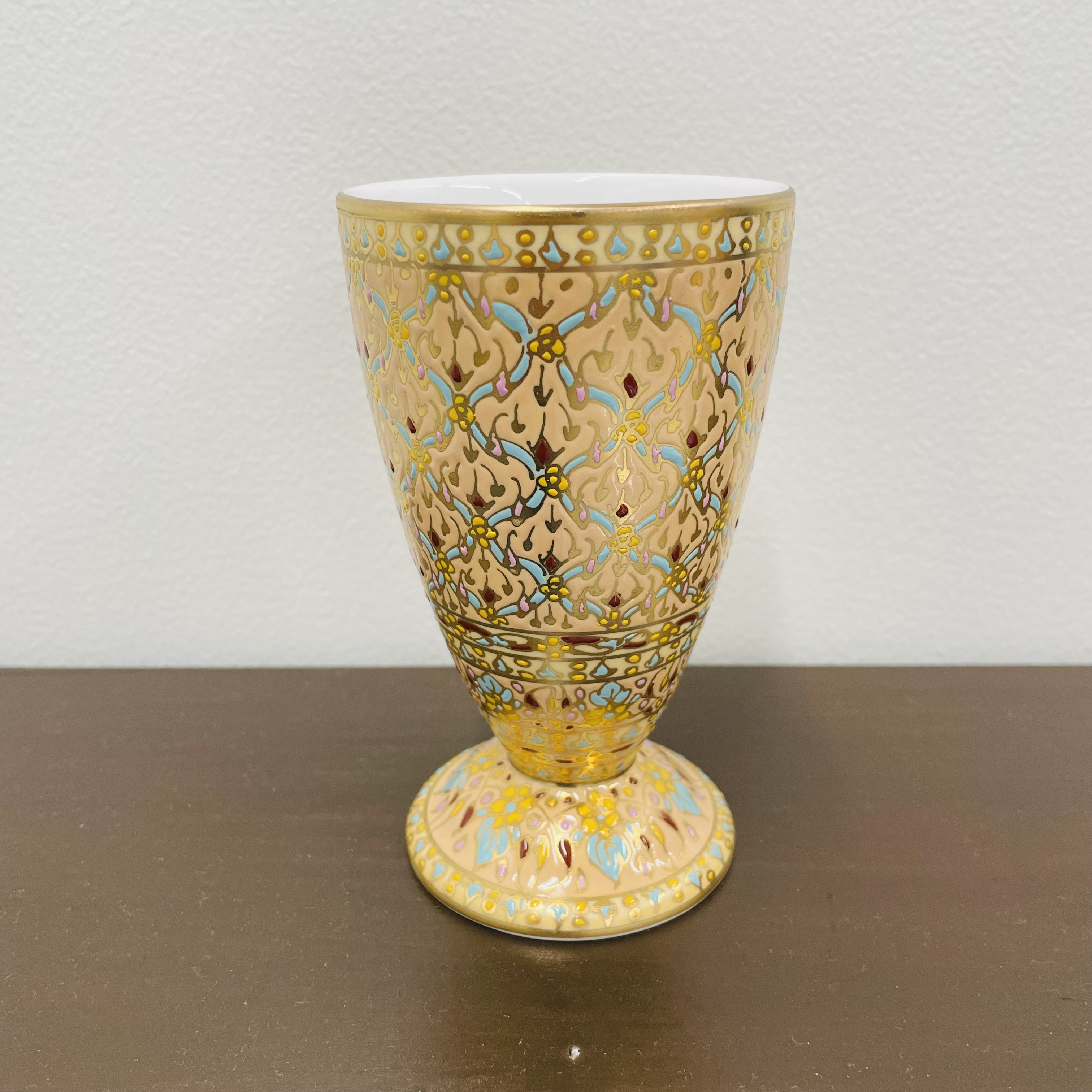 【ベンジャロン焼き】ワイングラス