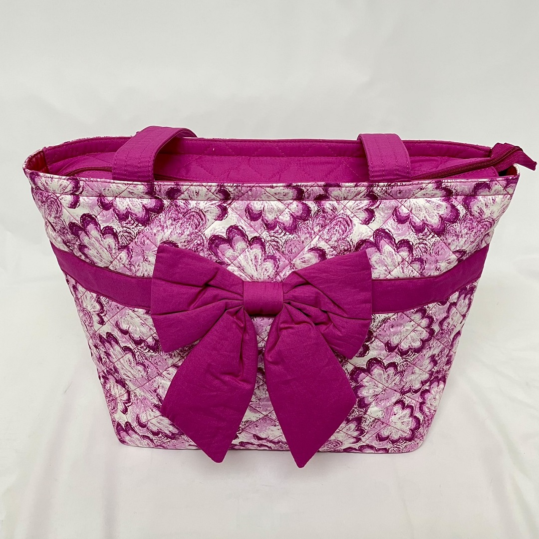 【アウトレット】【NaRaYa】ピンクフラワーバッグ